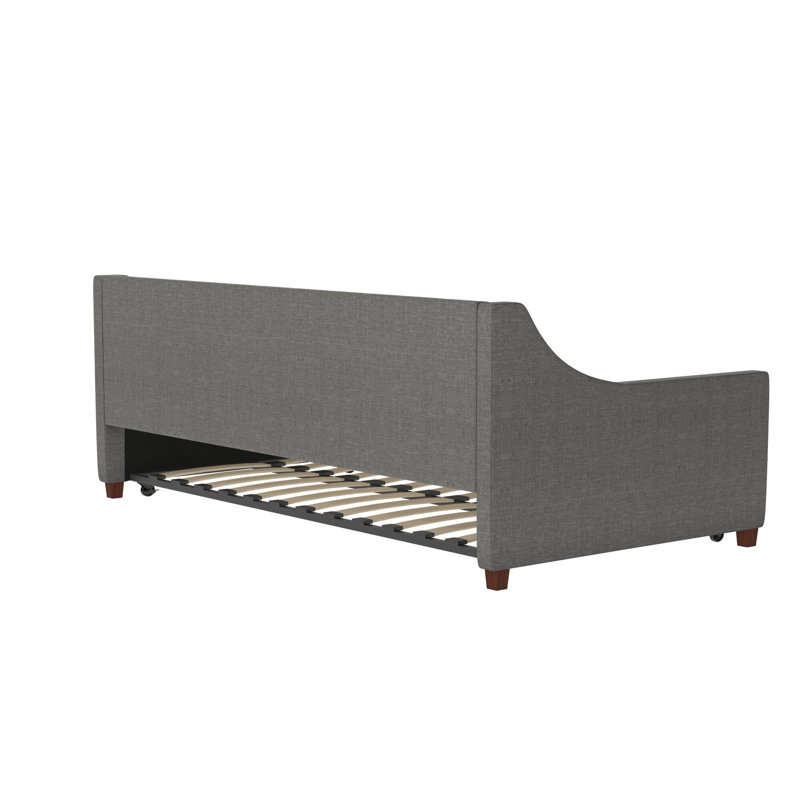 Novogratz Her Majesty Upholstered Daybed with Trundle & Reviews